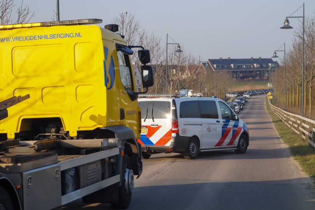 Bestuurder betrokken bij eenzijdig ongeval in Maassluis