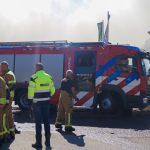 Zeer Grote Brand bij Recyclingbedrijf aan Maassluissedijk in Vlaardingen