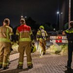 Scooterbrand aan Wipperskade in Maassluis blijkt prullenbakbrand
