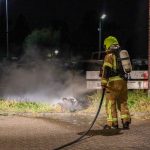 Scooterbrand aan Wipperskade in Maassluis blijkt prullenbakbrand