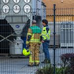 Brandweer rukt uit voor sisgeluid in bedrijfspand aan de Fultonstraat in Vlaardingen