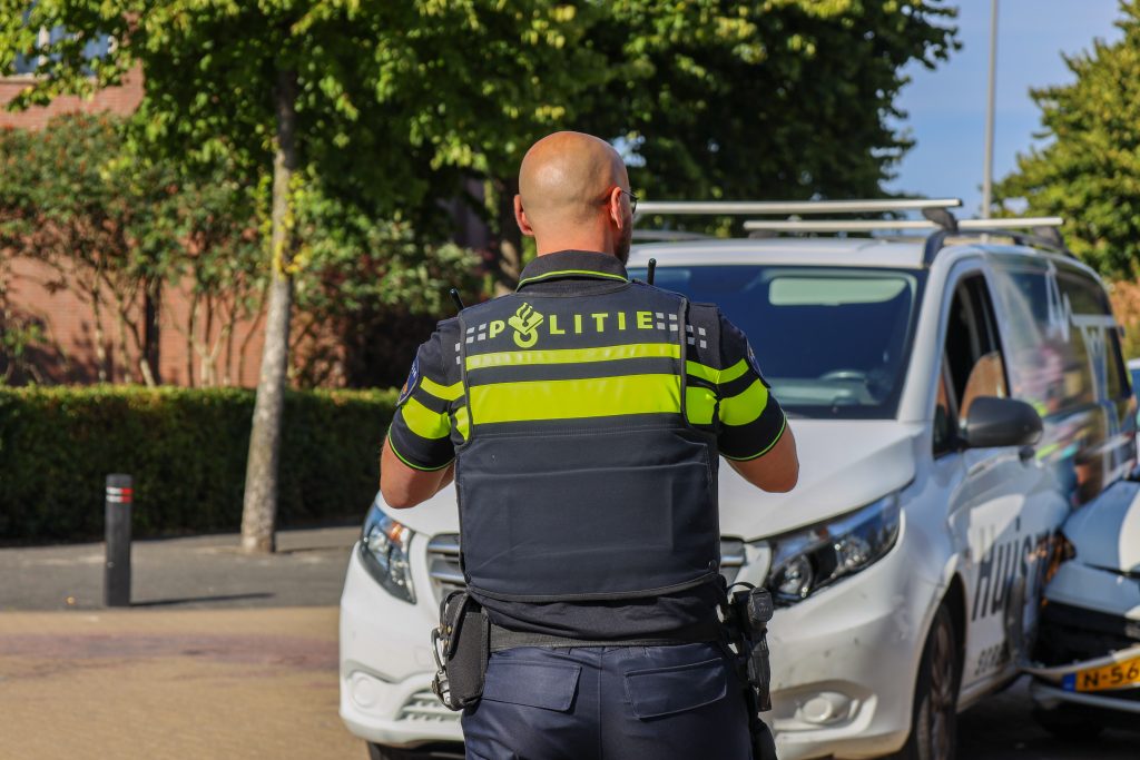 Tweezijdig ongeval op de Abel Tasmanstraat in Maasdijk