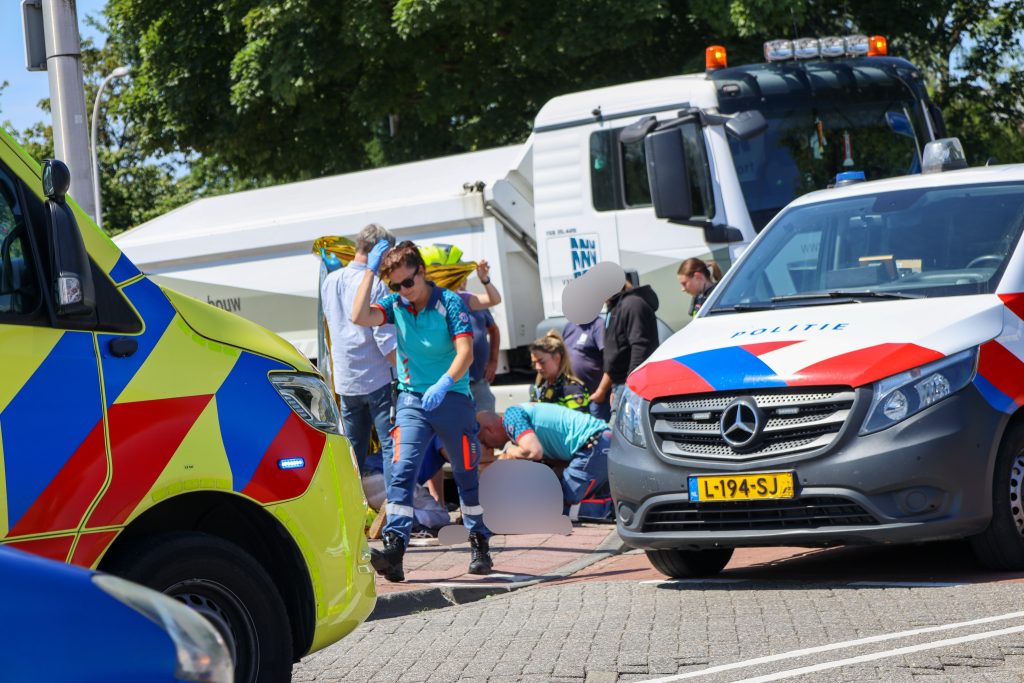Grote hulpdiensteninzet bij ongeval op de Oude Veiling in Maasland
