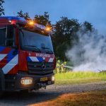 Brandweer rukt met spoed uit voor smeulende hoop groenafval op Doelpad