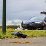 Gewonde bij ongeval tussen auto en scooter op Maassluissedijk in Vlaardingen