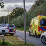 Ongeval met twee fietsers op Broekpolderweg in Vlaardingen