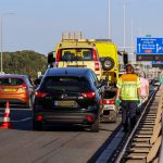 Tweezijdig ongeval op de A20 bij Maasland