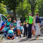 Fietser gewond bij verkeersongeval op de Rozenlaan in Maassluis