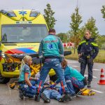 Scooterbestuurder gewond na eenzijdig ongeval op de Westlandseweg in Maassluis
