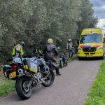 Scooterrijder komt ten val op het Trekkadepad in Maasland