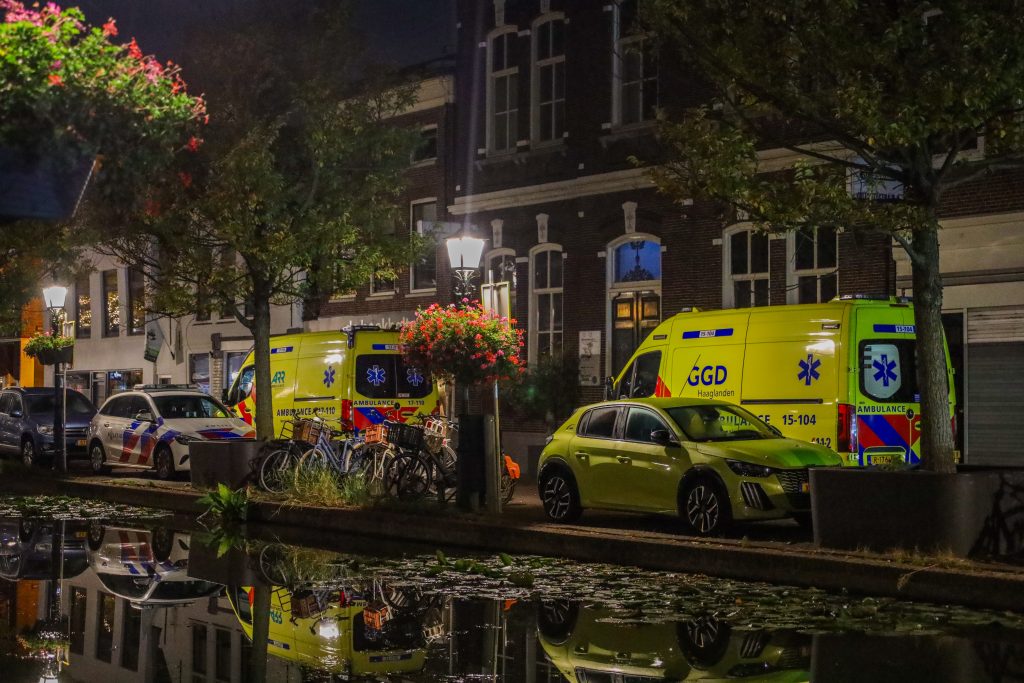 Drukke avond en nacht voor ambulance in Maassluis