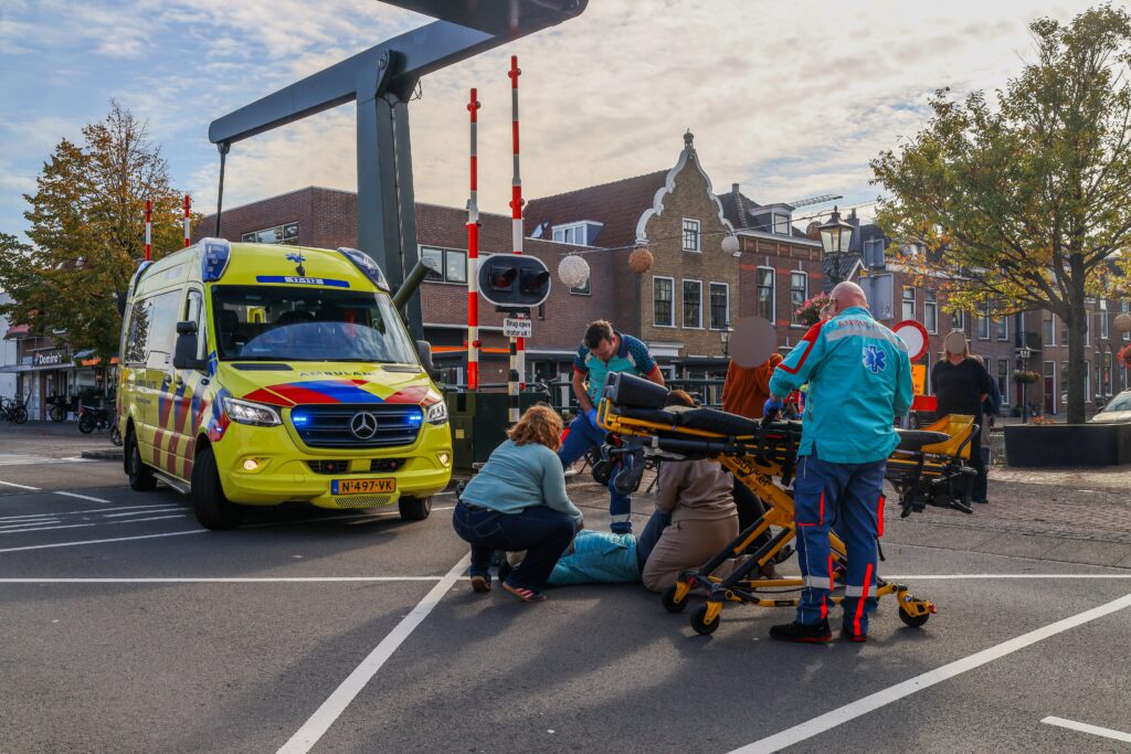 Gewonde bij ongeval op P.C. Hooftlaan in Maassluis