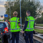 Meerdere voertuigen betrokken bij ongeval op de A20