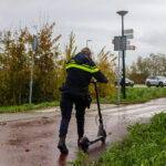Tweezijdig ongeval met elektrische step op Doctor Jan Schoutenlaan in Maassluis