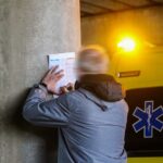 Kettingbotsing met drie voertuigen op Laan 1940-1945