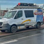 Frontale botsing op Vulcaanweg in Vlaardingen