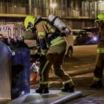 Opnieuw ondergrondse container in brand op de Willem Marislaan in Maassluis