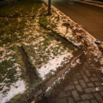 Auto te water op de Coldenhovelaan in de Lier