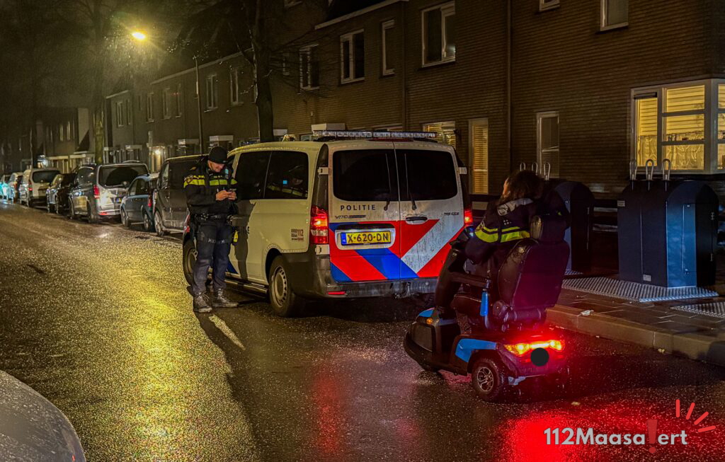 Melding van ongeval met scootmobiel op de Wagenstraat in Maassluis
