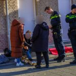 Ongeval tussen scooter en fietser op Wagenstraat in Maassluis