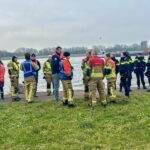 Zoekactie na melding persoon te water aan Boonerhavenkade
