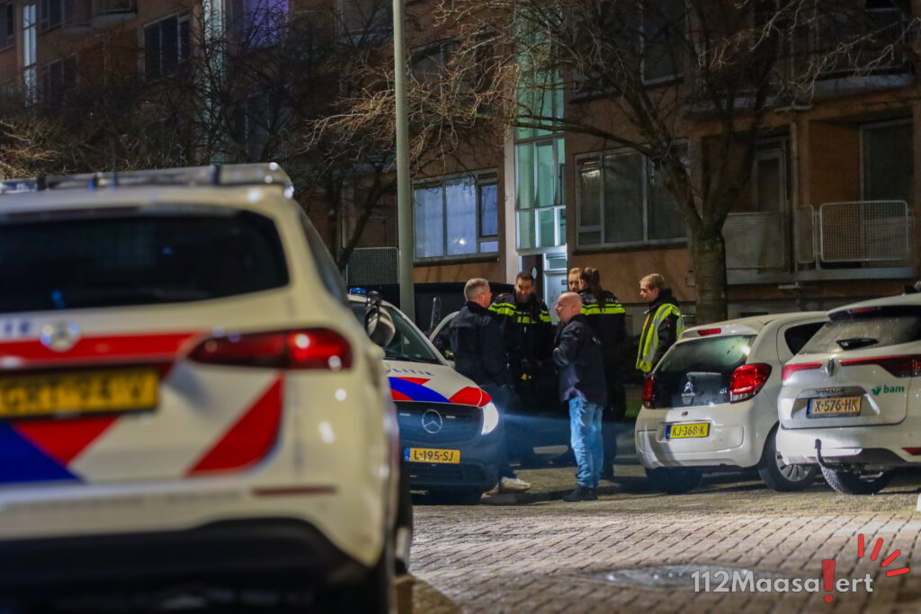 Overleden persoon aangetroffen in flatwoning aan de Roëllstraat in Schiedam
