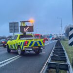 Drie auto’s betrokken bij ongeval op snelweg bij afrit Maasland