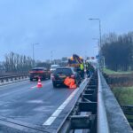 Drie auto’s betrokken bij ongeval op snelweg bij afrit Maasland