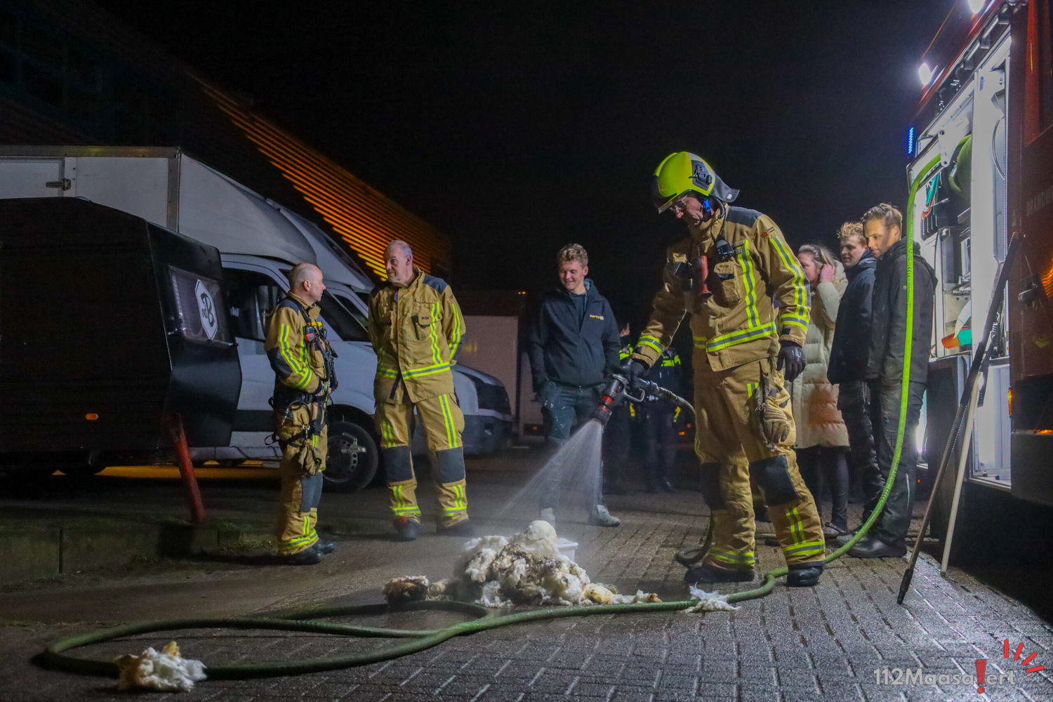 Middelbrand in oven bij bakkerij aan de Vierde Hoeve in Maasdijk