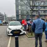 Eenzijdig ongeval op de Mesdaglaan in Maassluis