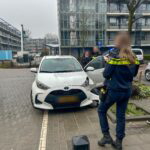 Eenzijdig ongeval op de Mesdaglaan in Maassluis