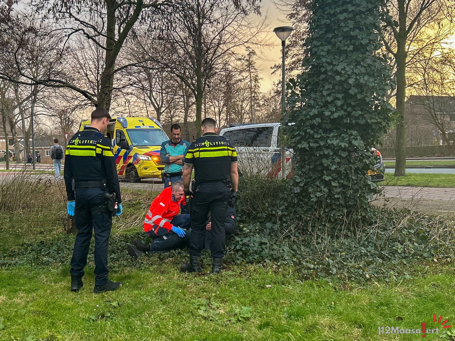 Dronken man aangehouden op de Parijslaan in Vlaardingen