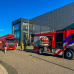 Brand in afzuiginstallatie van werkloods aan de Buitendijk in Maassluis