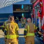 Brand in afzuiginstallatie van werkloods aan de Buitendijk in Maassluis