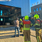 Brand in afzuiginstallatie van werkloods aan de Buitendijk in Maassluis