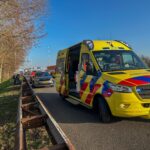 Opnieuw ongeval op A20 bij Maasland: kettingbotsing met drie auto’s