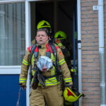 Middelbrand op zolder van woning aan de Zetter in Maasland
