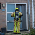 Middelbrand op zolder van woning aan de Zetter in Maasland