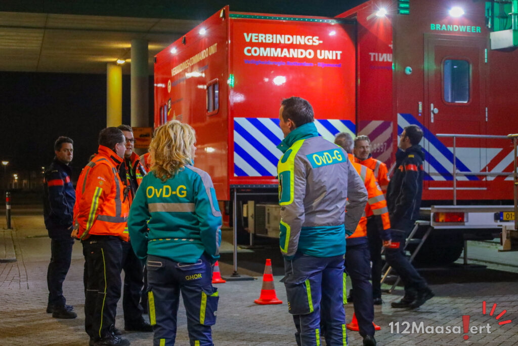 GRIP 1 inzet aan Asserdreef Maassluis door brandstoflucht