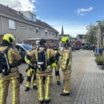 Brand in meterkast bij woning aan Boterkamp in Maasland