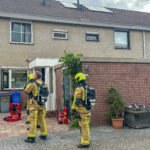 Brand in meterkast bij woning aan Boterkamp in Maasland