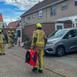 Brand in meterkast bij woning aan Boterkamp in Maasland