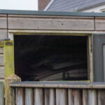 Brand in schuur door frituurpan aan Burgemeestersplantsoen in Maassluis