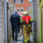 Brand in schuur door frituurpan aan Burgemeestersplantsoen in Maassluis