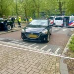 Zwaargewonde bij ongeval met crossmotor op de Spechtlaan in Vlaardingen