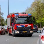 Brandweer onderzoekt gaslucht in woning aan de Wagenstraat in Maassluis